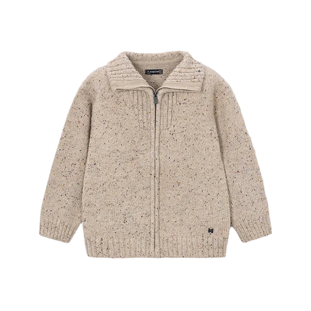 Knit Zip Up Sweater | Pipsqueaks Boutique