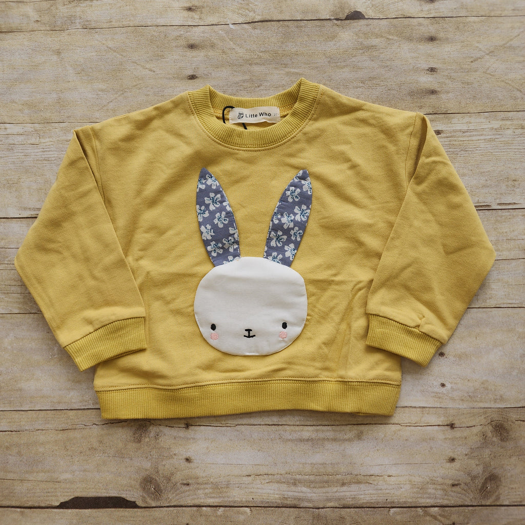 Mustard Bunny Sweatshirt