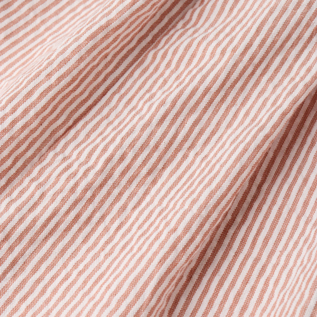 Coral Stripe Cross Back Dress