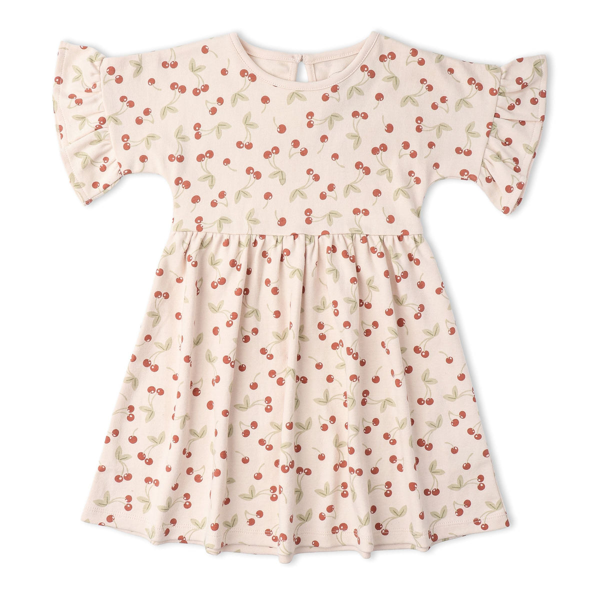 Cherry Dolman Sleeve Dress