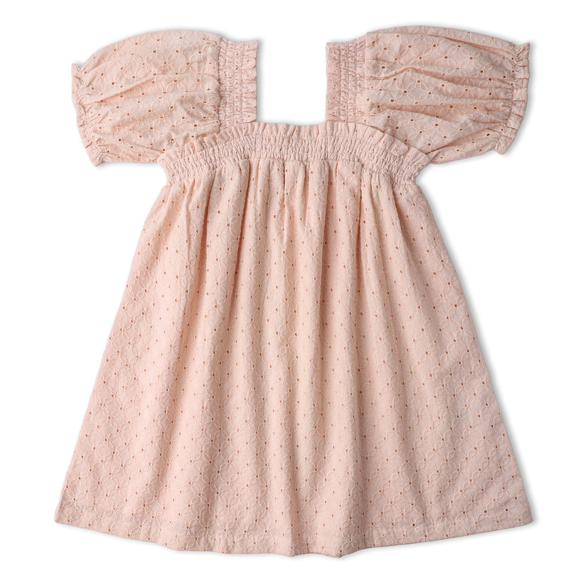 Blush Eyelet Dress
