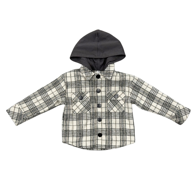 Granite Hooded Shacket