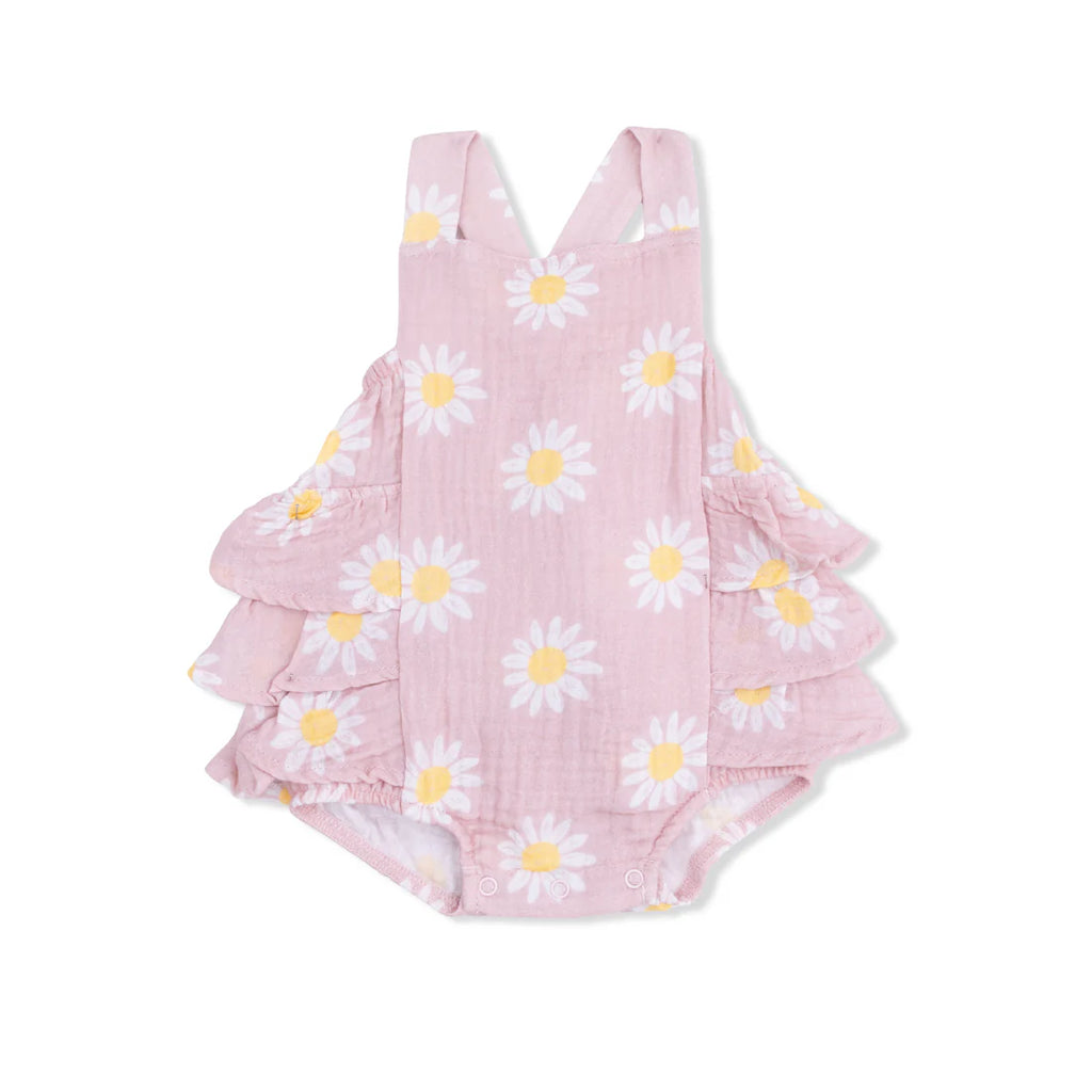 Caitlyn's Daisy Ruffle Sunsuit