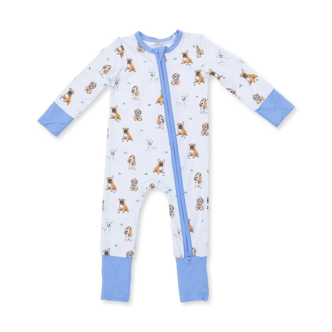 Bestie Dogs Blue Conv. Romper