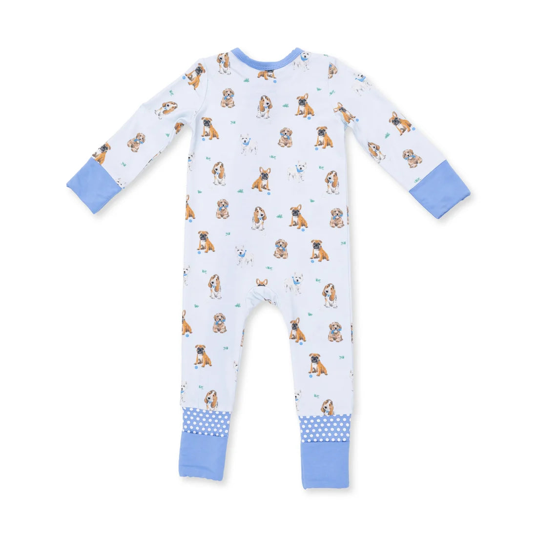 Bestie Dogs Blue Conv. Romper