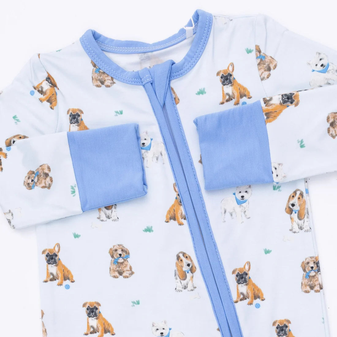 Bestie Dogs Blue Conv. Romper