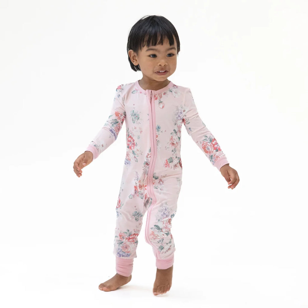 Painterly Roses Convertible Romper