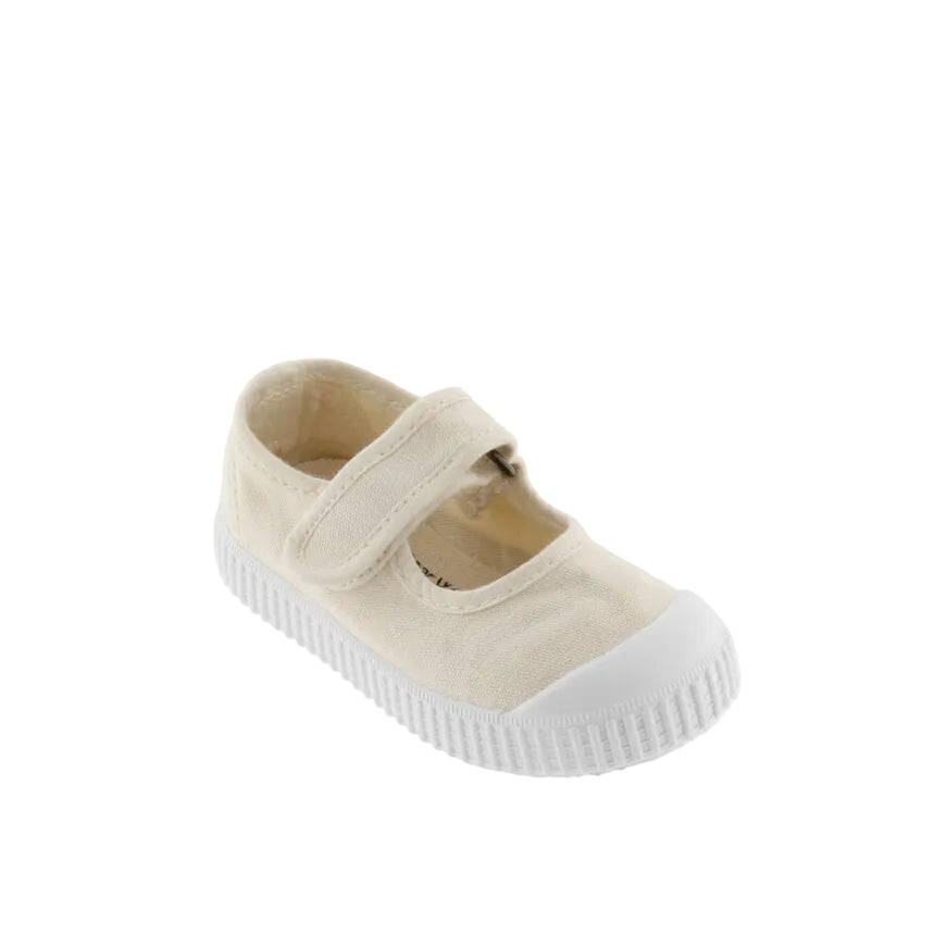 Cotton Mary Jane Shoes