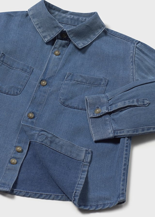 Long Sleeve Denim Shirt