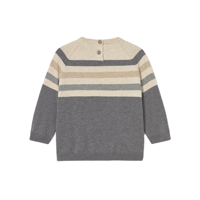 Color Block Stripe Sweater