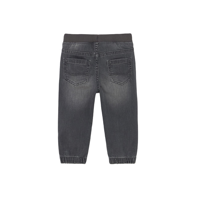 Soft Denim Jogger Pants
