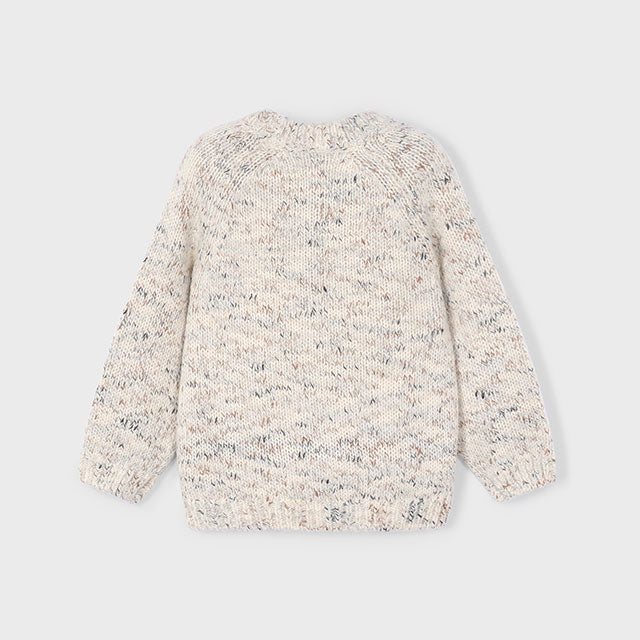 Melange Knit Sweater