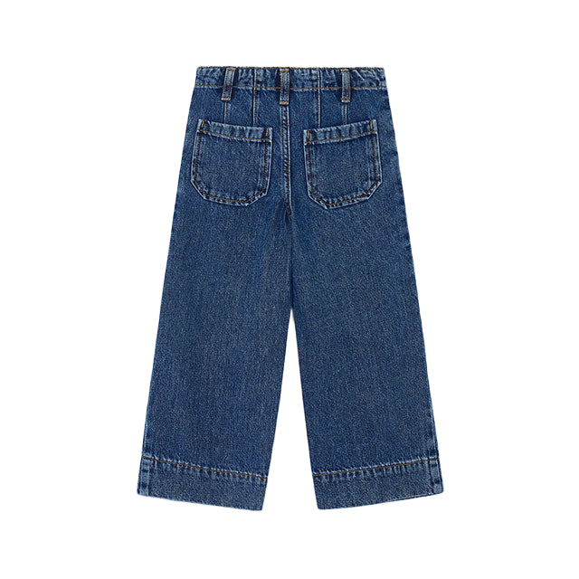 Wide Leg Denim Pants