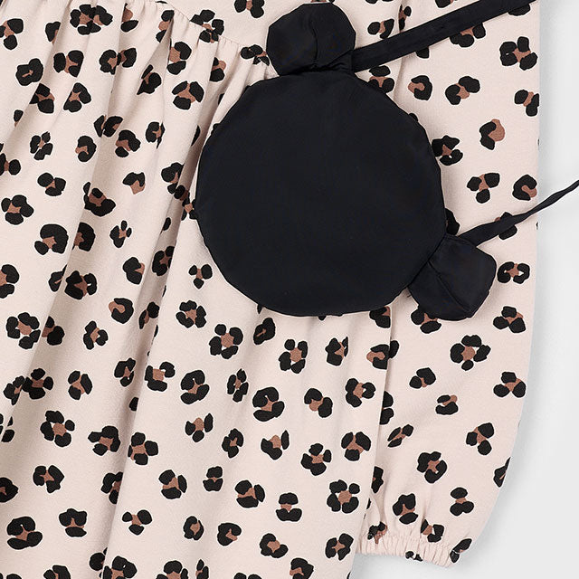 Leopard Fleece Dress