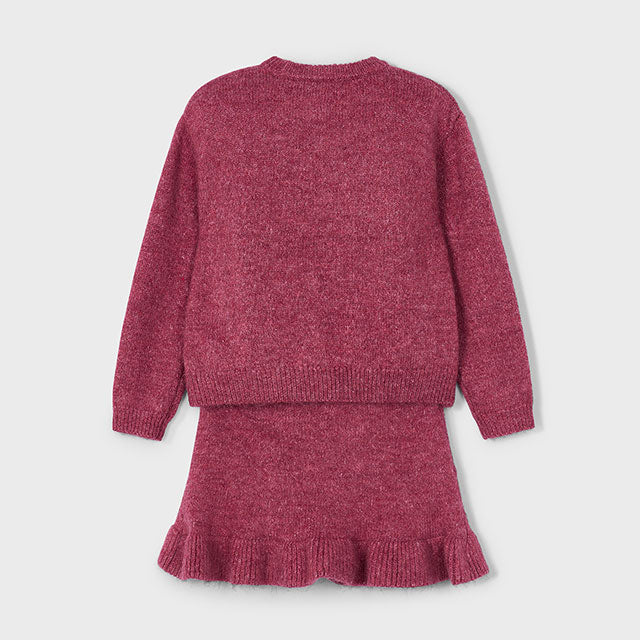 Knit Sweater and Skirt Set
