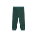 Green Velvet Leggings