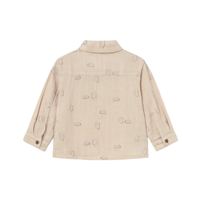 Crinkle Cotton Shirt