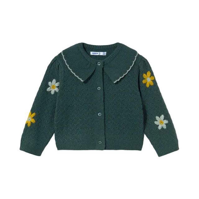 Floral Knit Cardigan