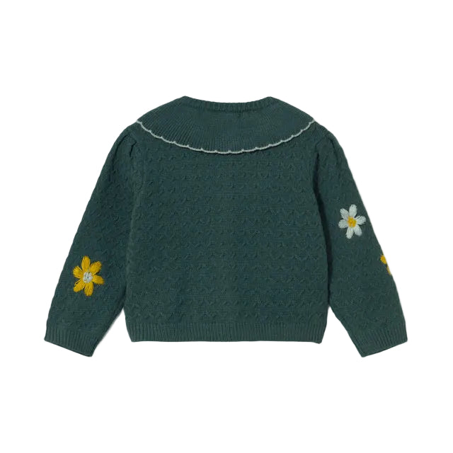 Floral Knit Cardigan