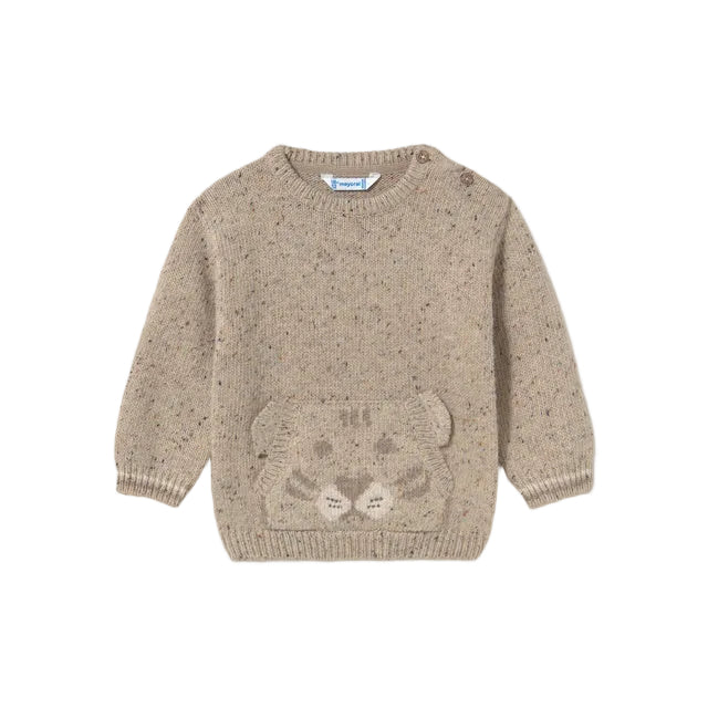 Tiger Pocket Knit Sweater