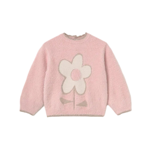 Daisy Fuzzy Sweater