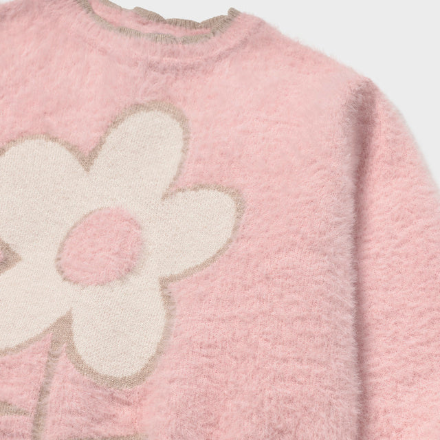 Daisy Fuzzy Sweater