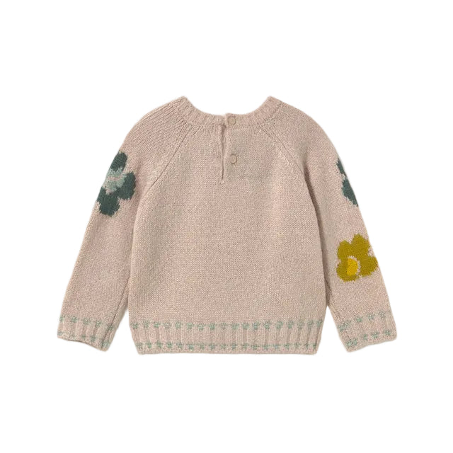Jacquard Floral Sweater