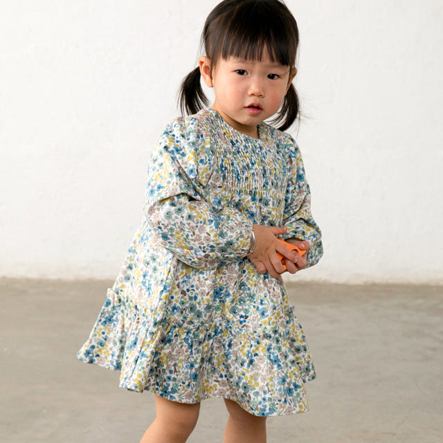 Meadow Velvet Dress