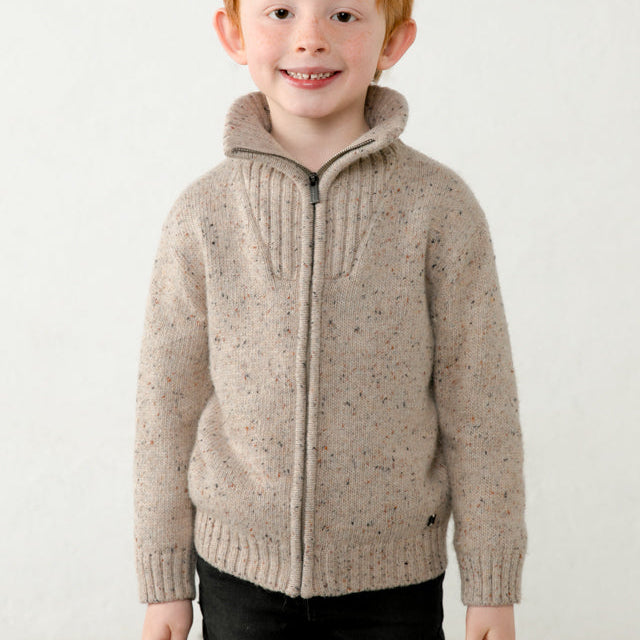 Knit Zip Up Sweater