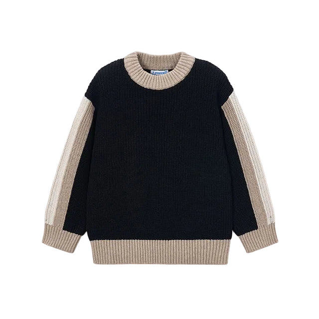 Colorblock Knit Sweater