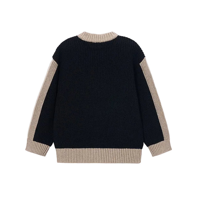 Colorblock Knit Sweater