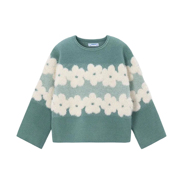 Sage Daisy Sweater