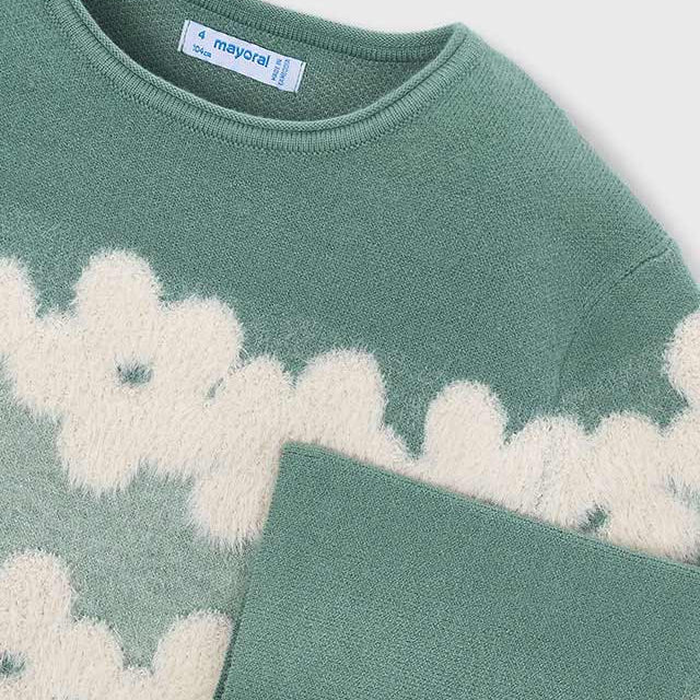 Sage Daisy Sweater