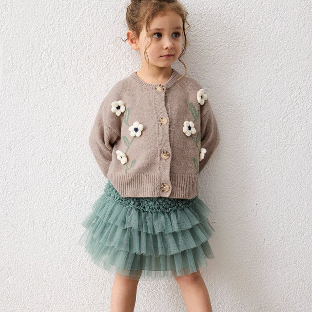 Ruffle Tulle Skirt