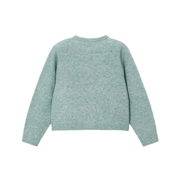 Knit Cardigan with Bows