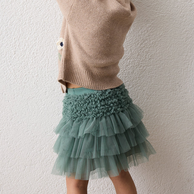 Ruffle Tulle Skirt