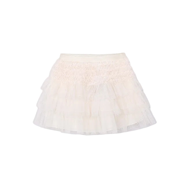 Ivory Tulle Skirt