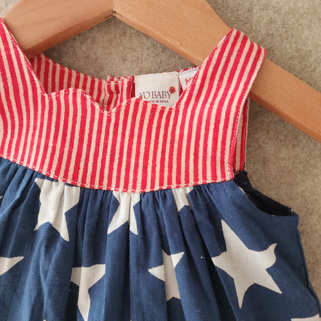 Star and Stripe Baby Dress