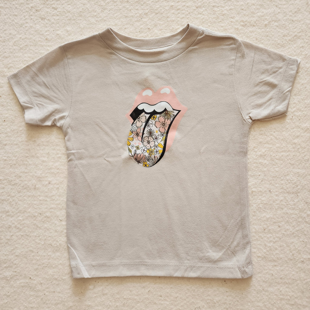 Rolling Stones Floral Tee