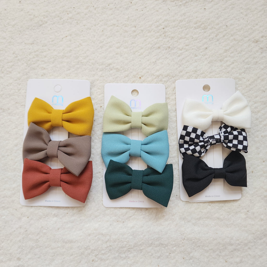 Clip Hairbow Set
