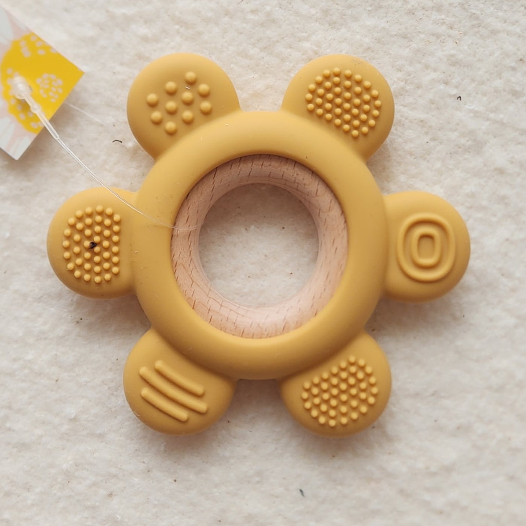 Silicone Flower Ring Teether