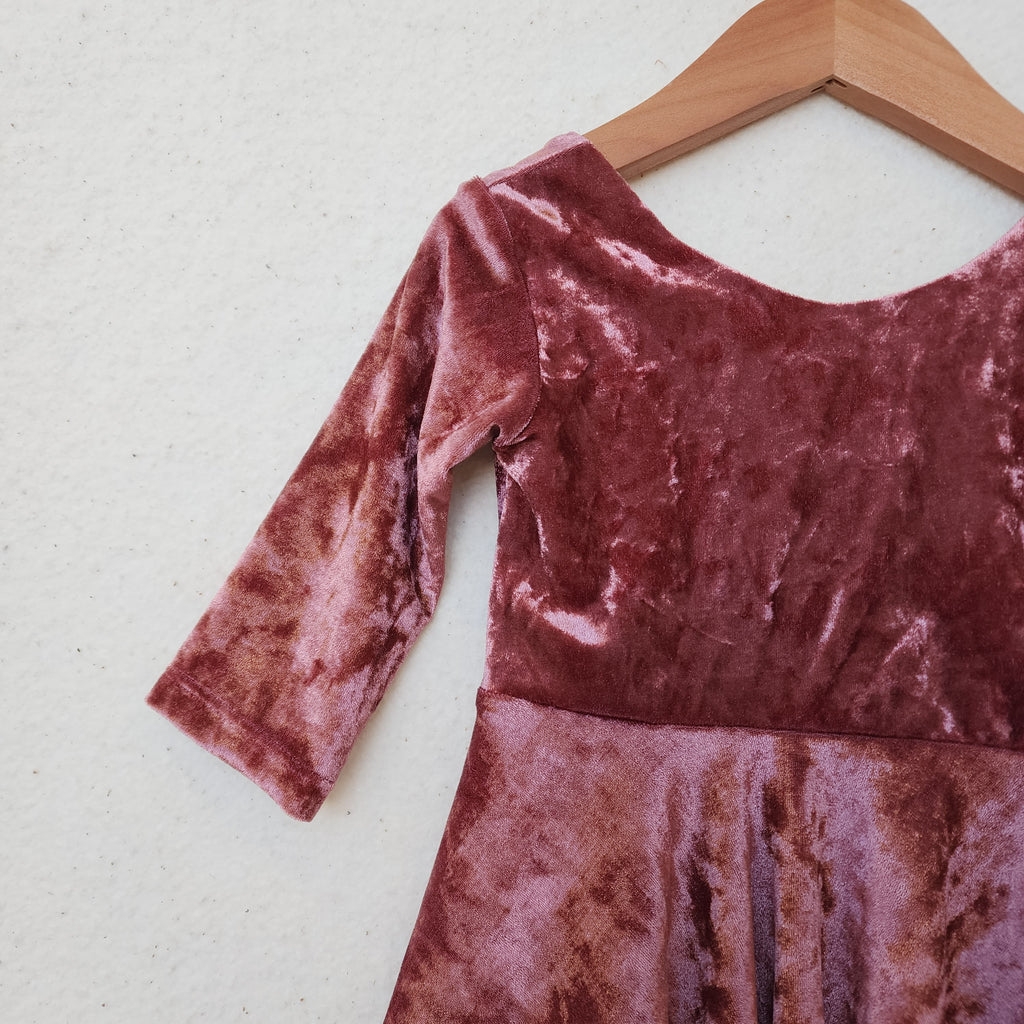 Velvet Twirl Dress