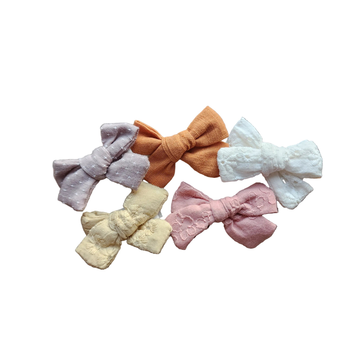 Tiny Linen Bow