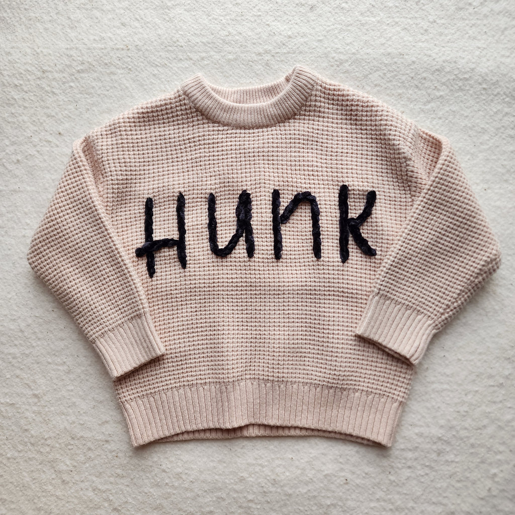 Cream Hunk Sweater