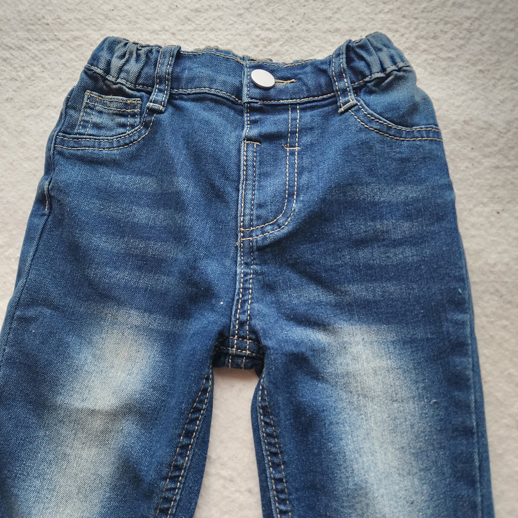 Youth Dark Blue Denim Jeans