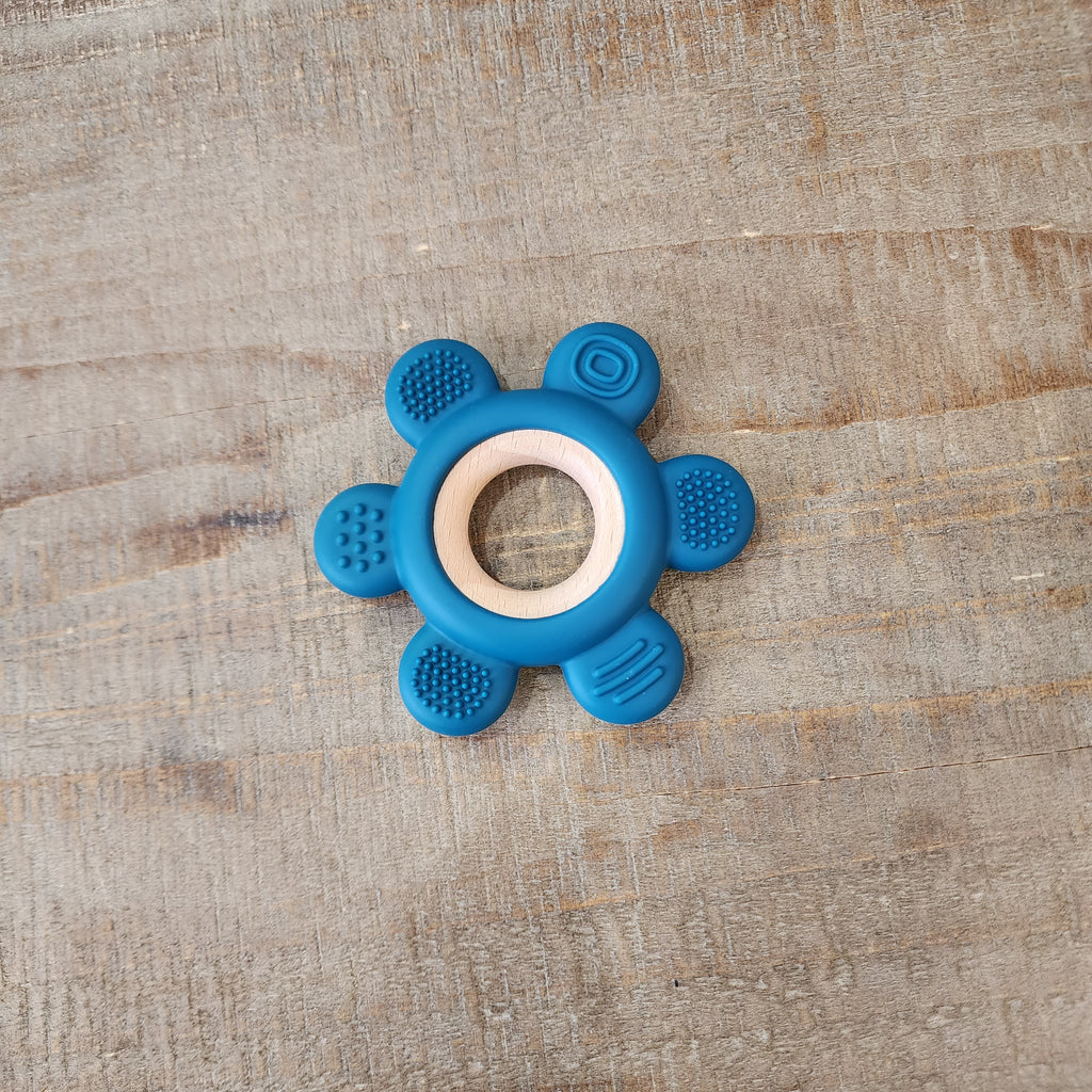 Silicone Flower Ring Teether