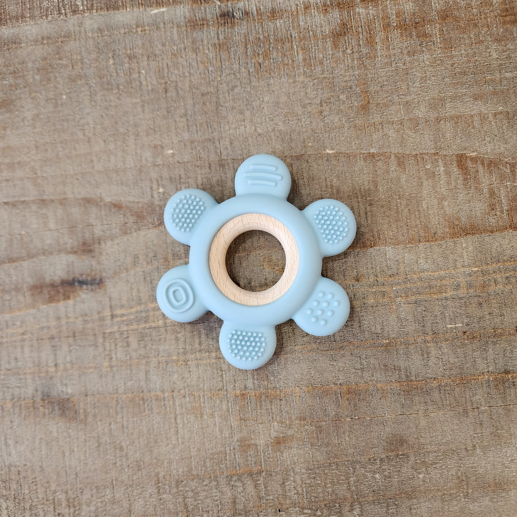 Silicone Flower Ring Teether