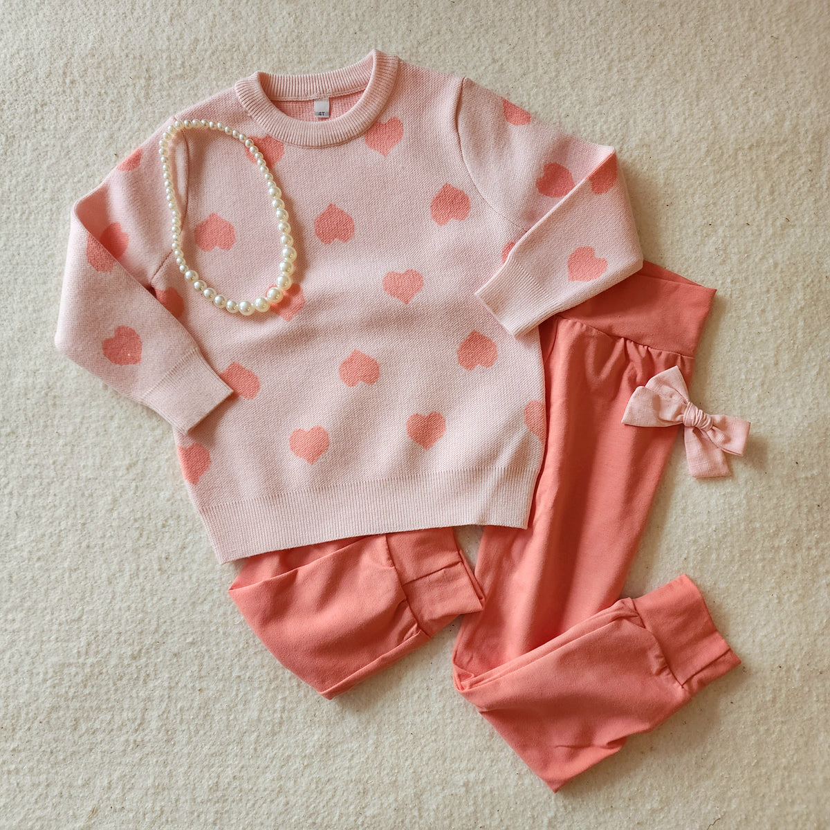 Peachy Custard Leggings