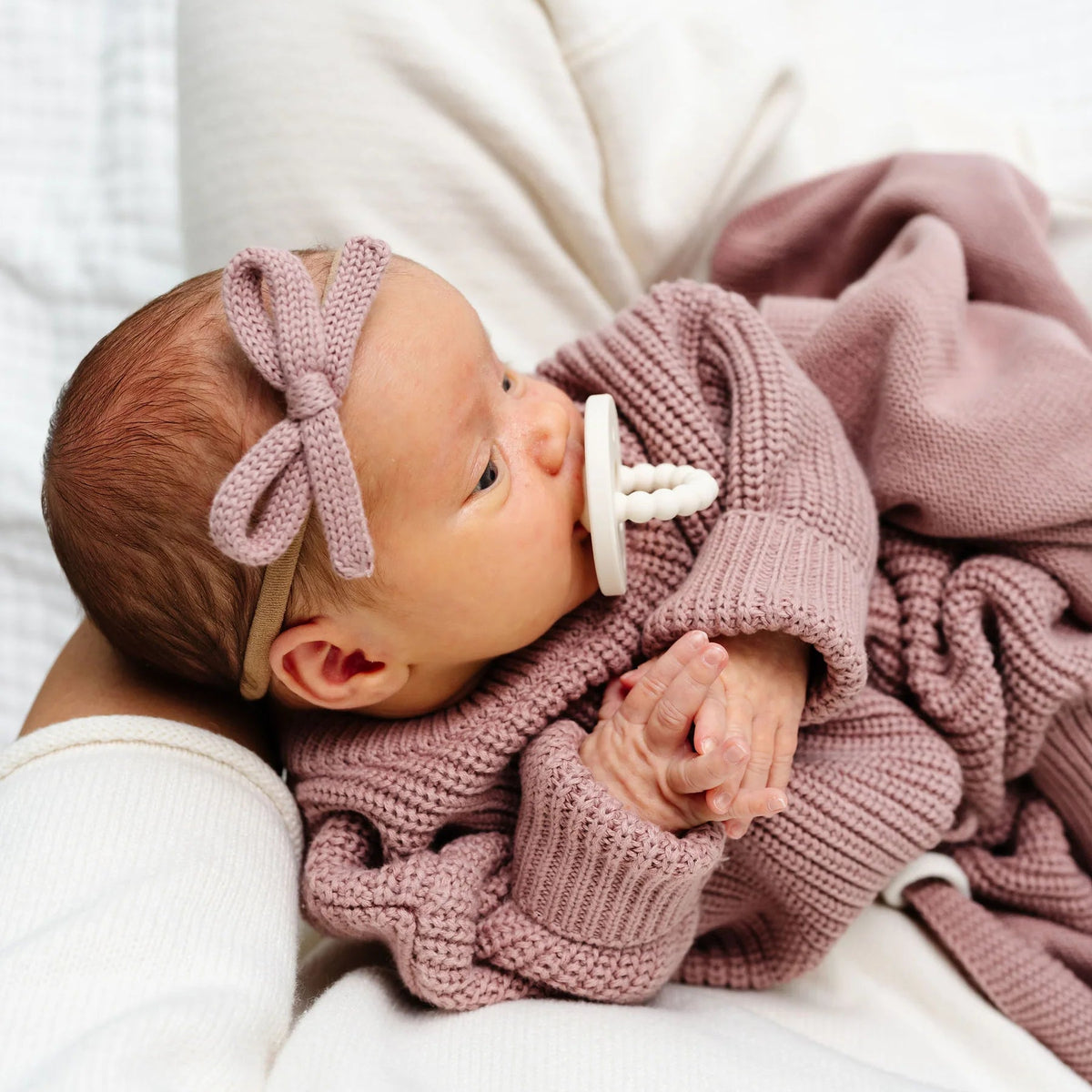 Sweater Bow Knit Headband
