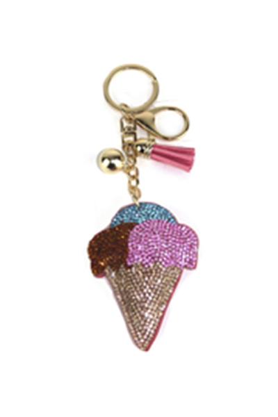 Rhinestone Bag Charm